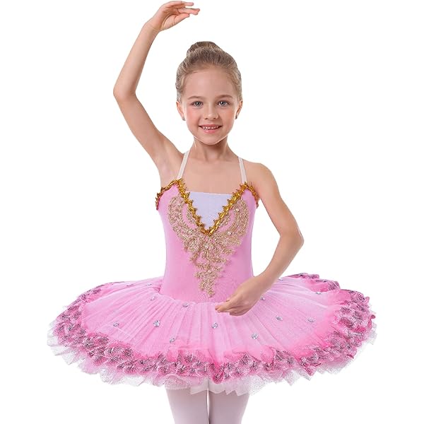 Amazon.com: ZX Girl's Camisole Skirted Leotard Ballet